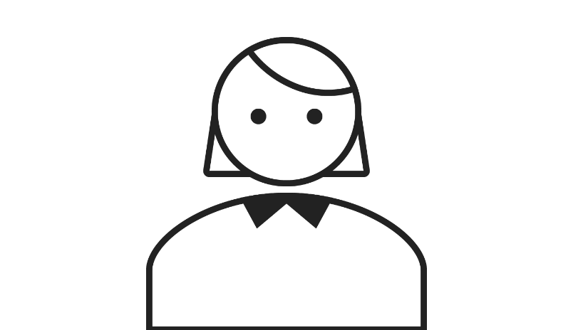 女性のイラスト